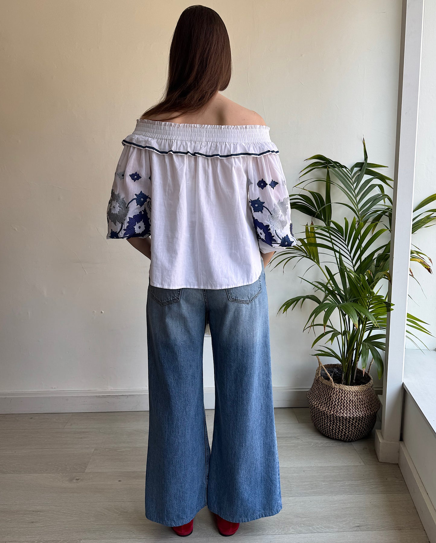 Embroidered Top ~ Size XS
