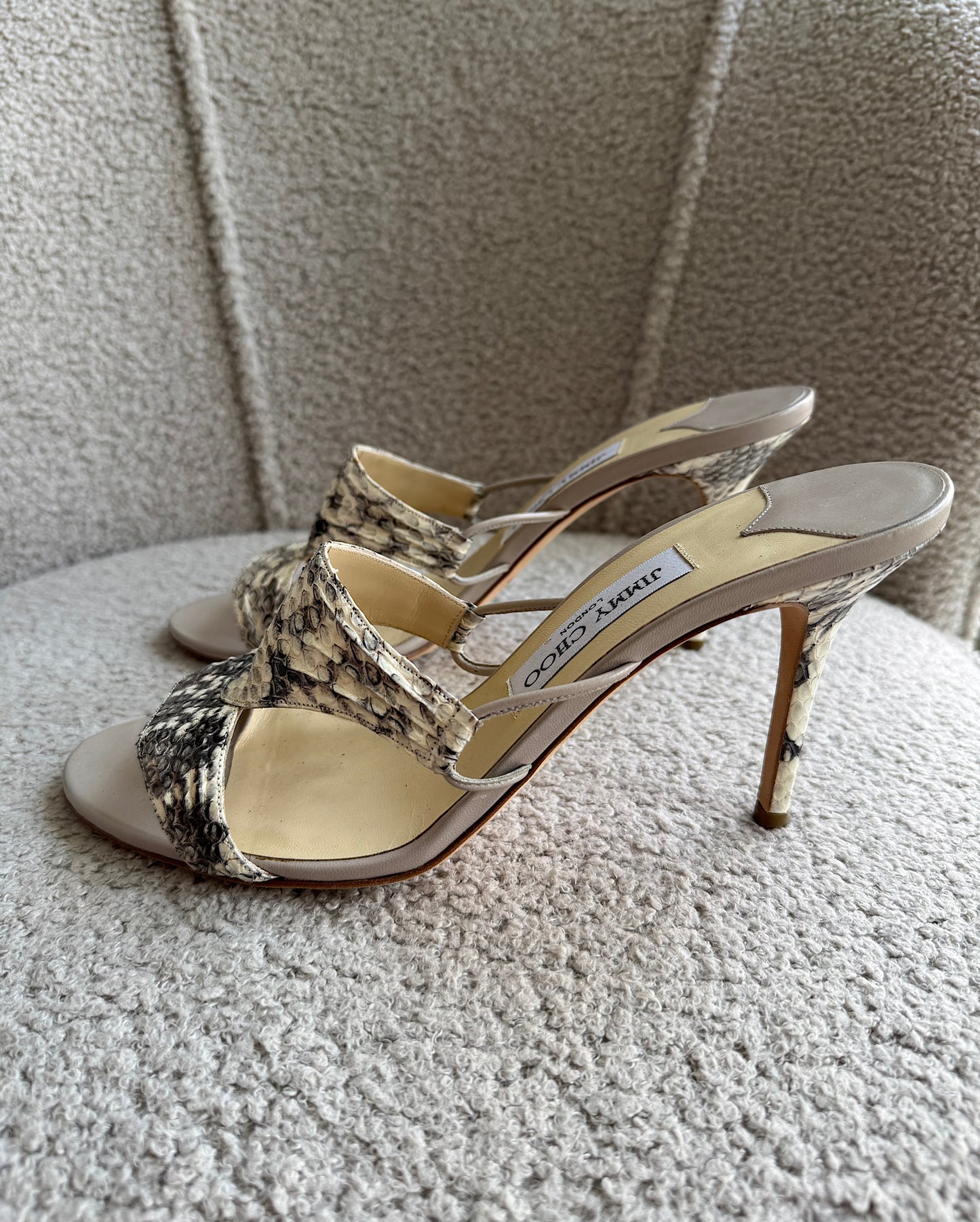 Snakeskin Heels ~ Size 7.5