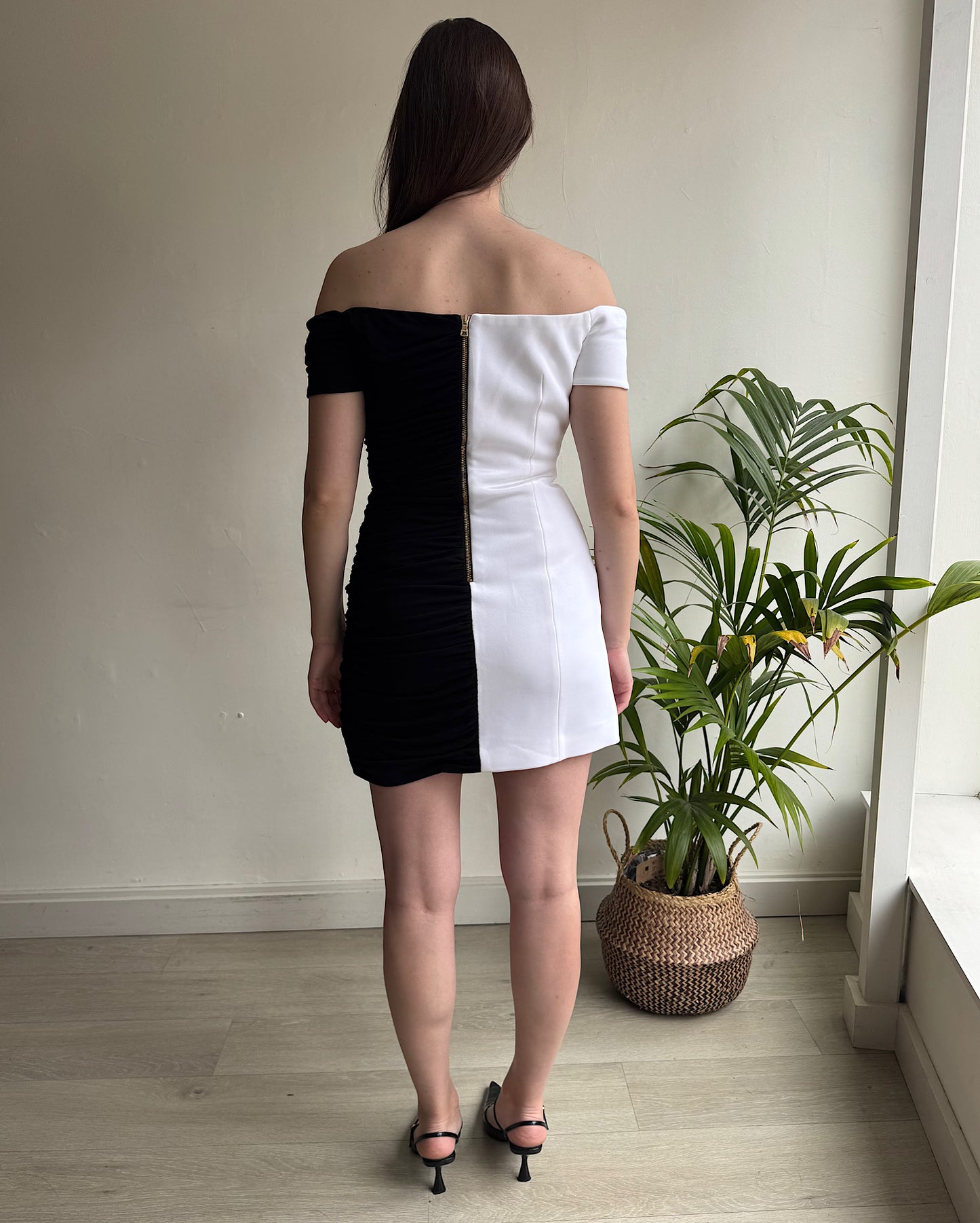 Monochrome Mini Dress ~ Size 14