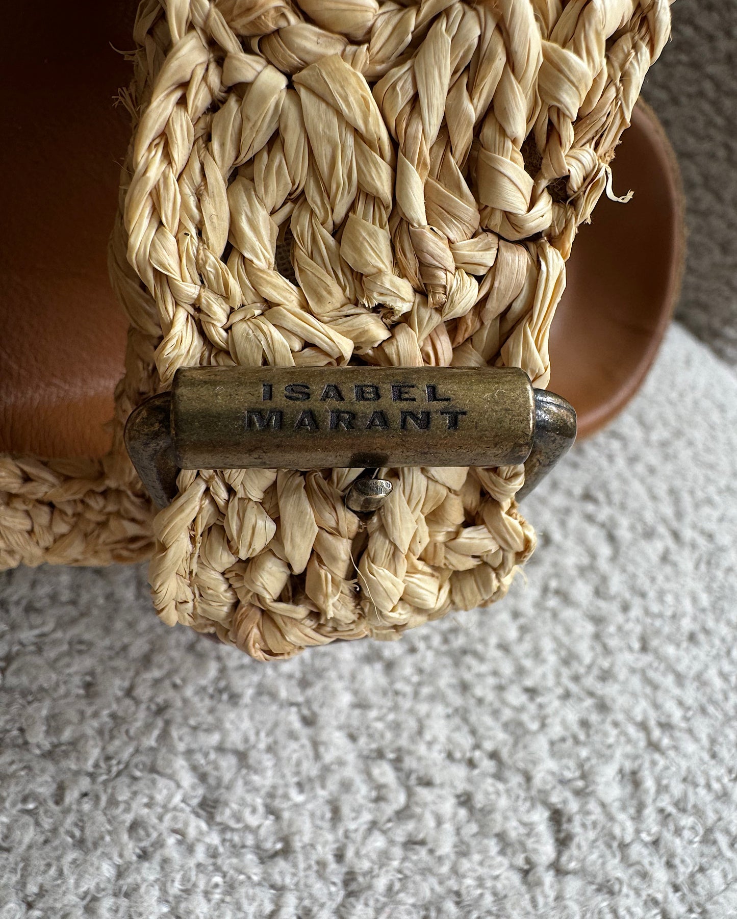 Raffia Sandals ~ Size 4