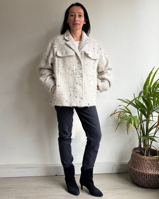 Cream Jacket ~ Size XS