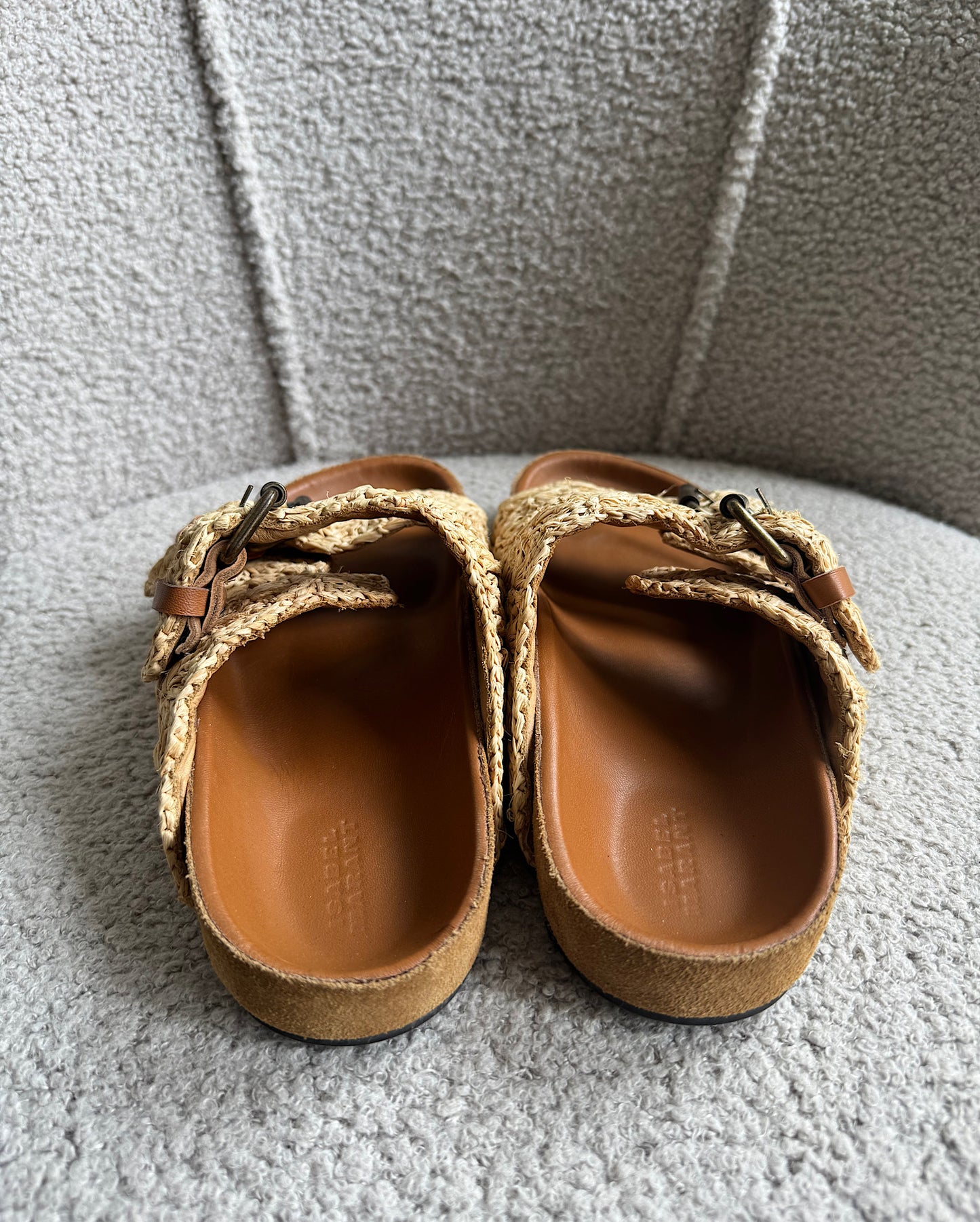 Raffia Sandals ~ Size 4