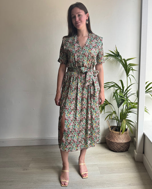 Floral Dress ~ Size 10