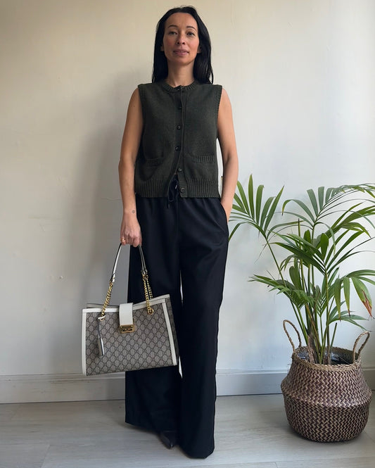 Elm Merino Wool Vest ~ Size S