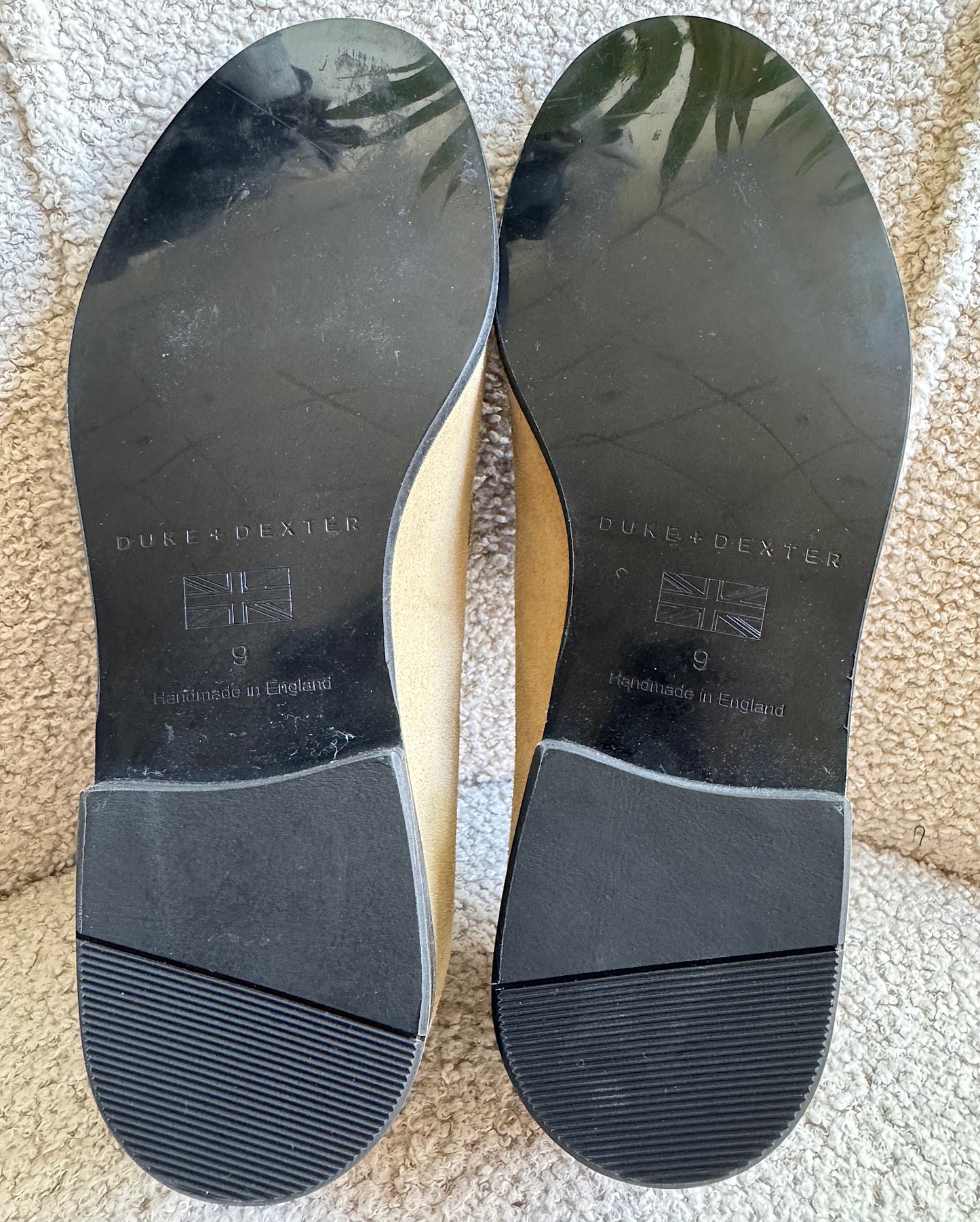 Sand Suede Loafers ~ Size 9