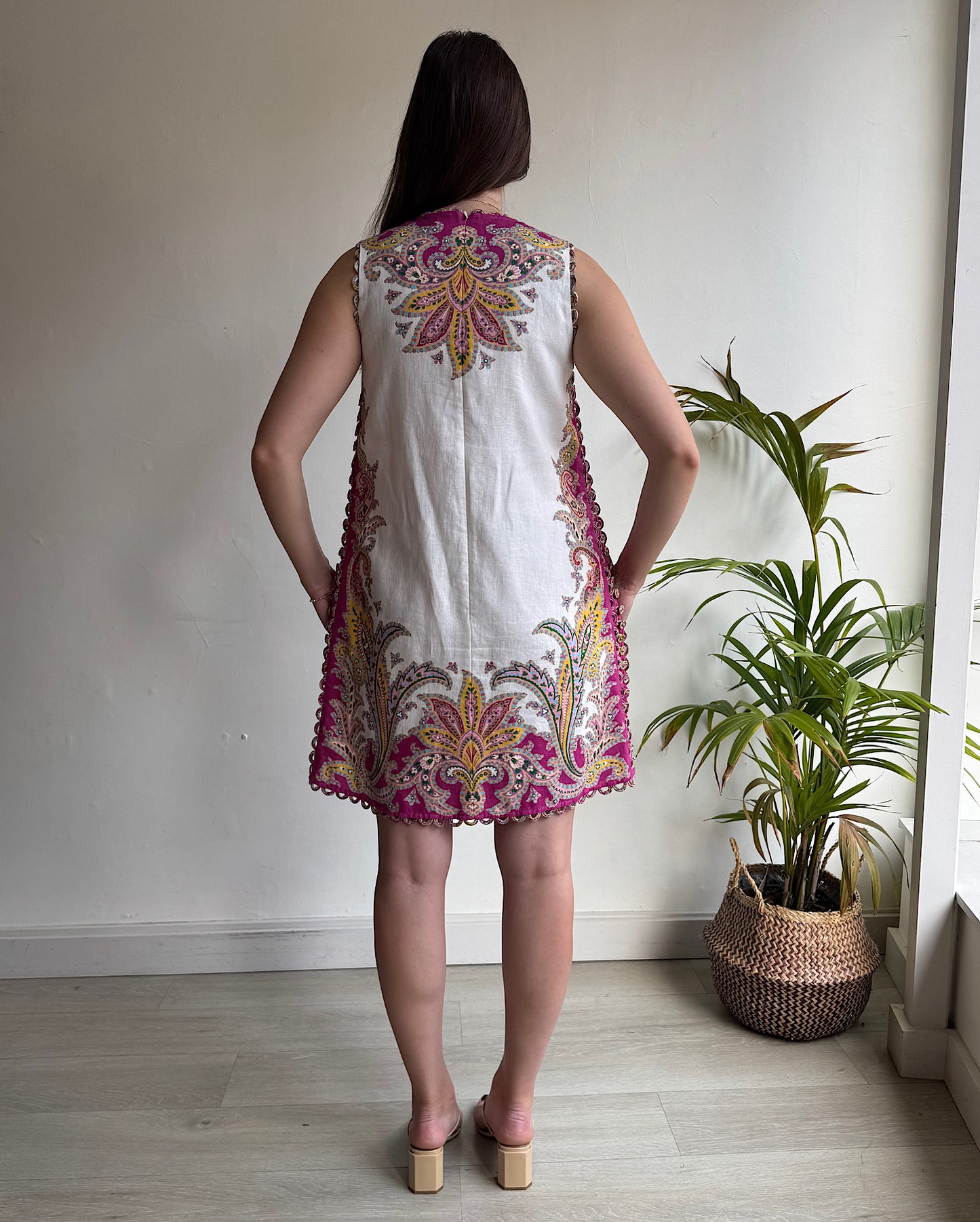 Linen Dress ~ Size 12