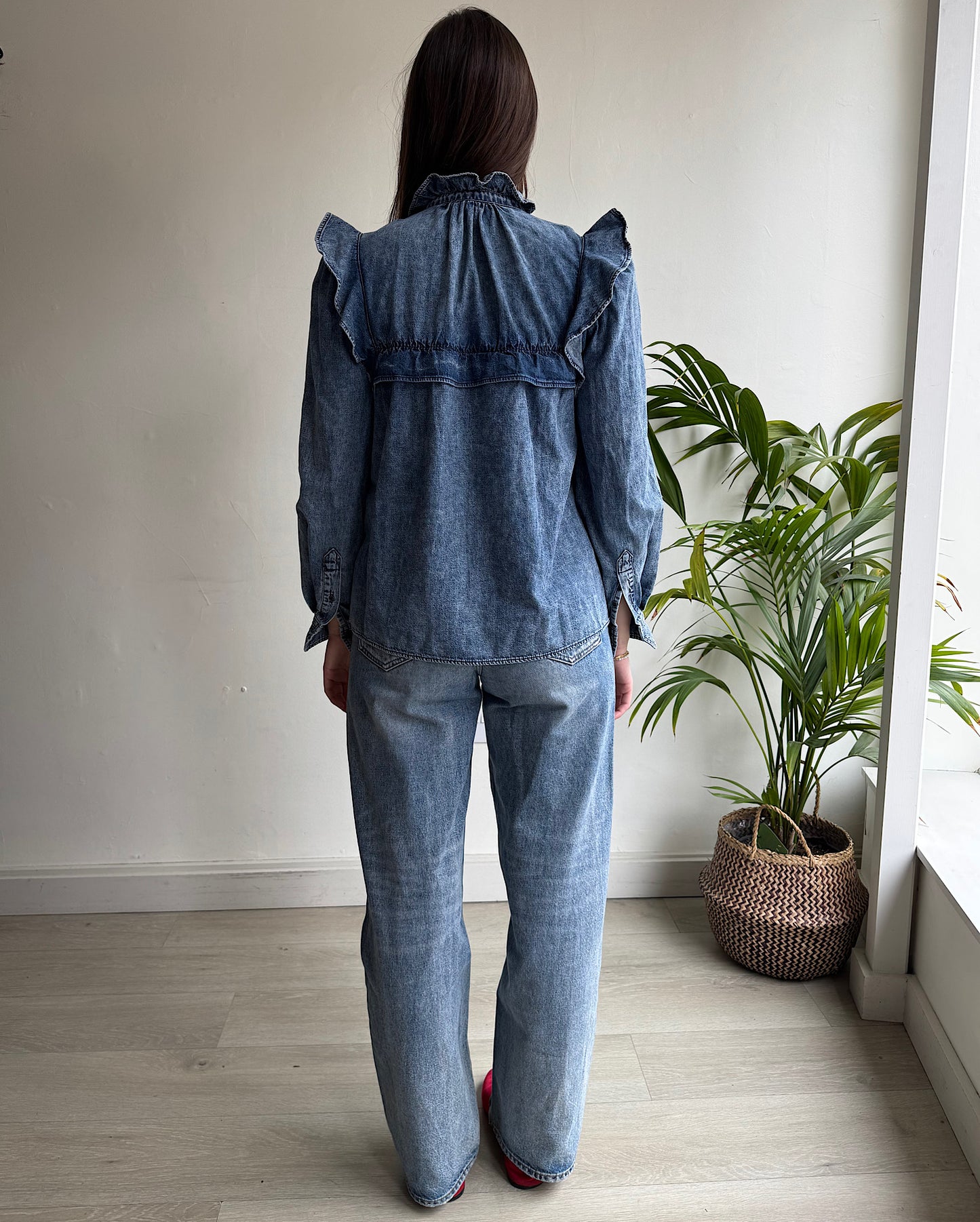 Idety Denim Shirt ~ Size 10
