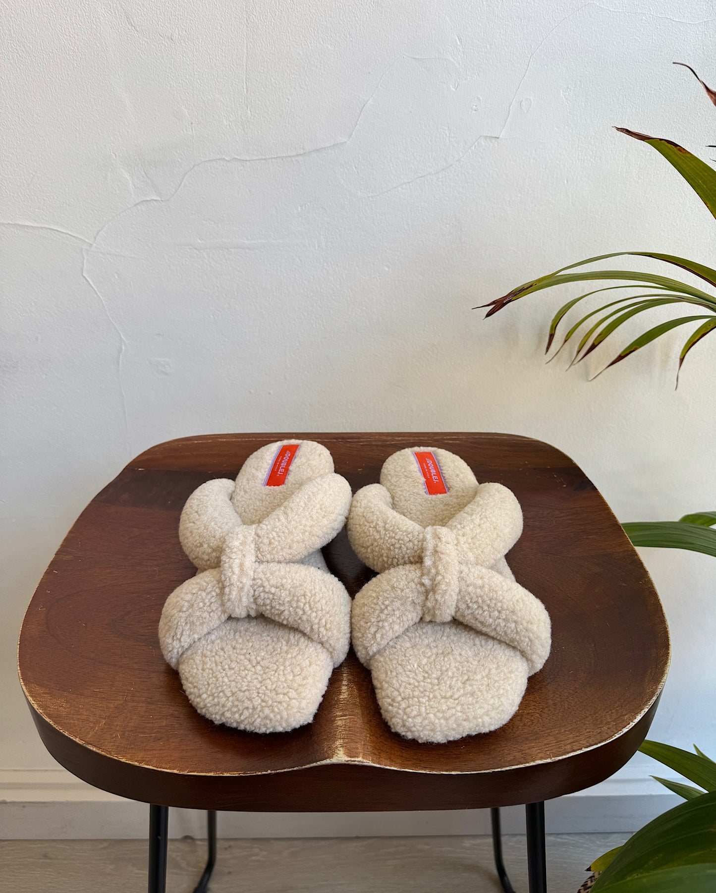 Shearling Sandals ~ Size 4
