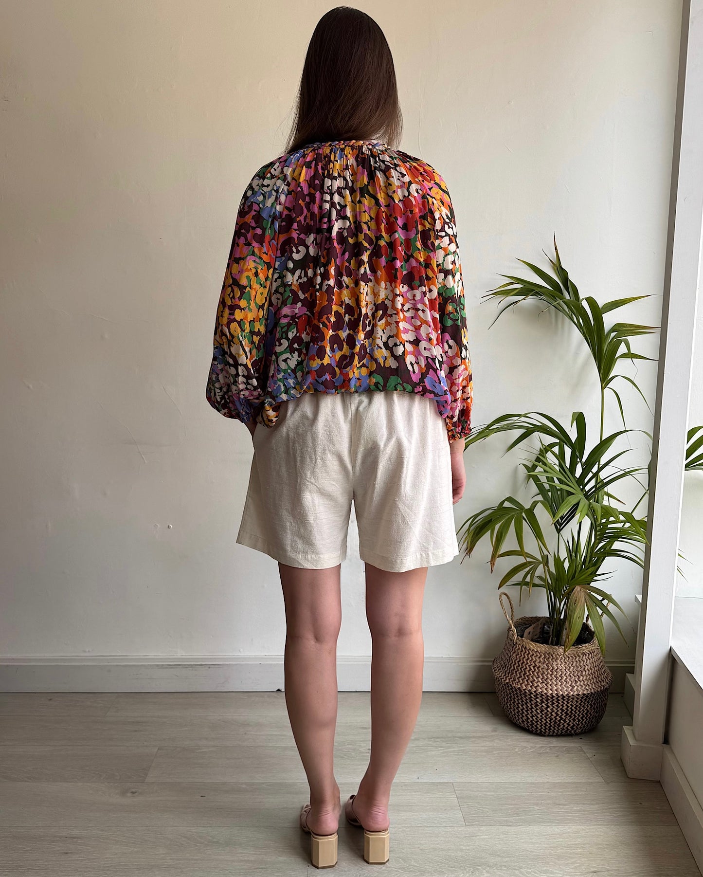 Cream shorts ~ Size 12