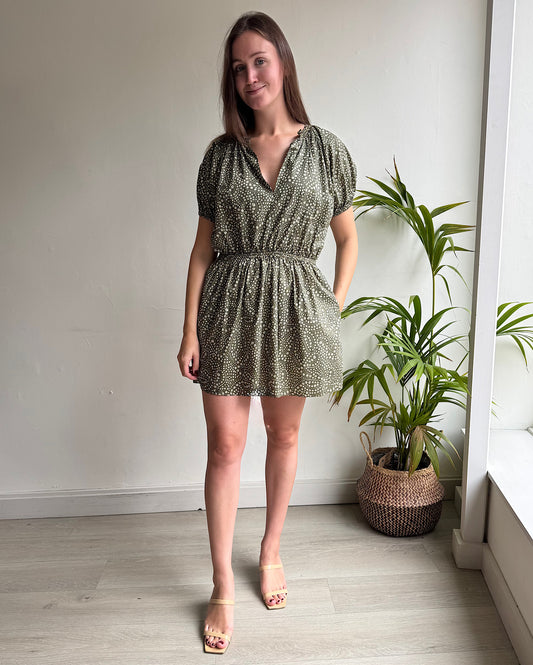 SALE Green Mini Dress ~ Size 12