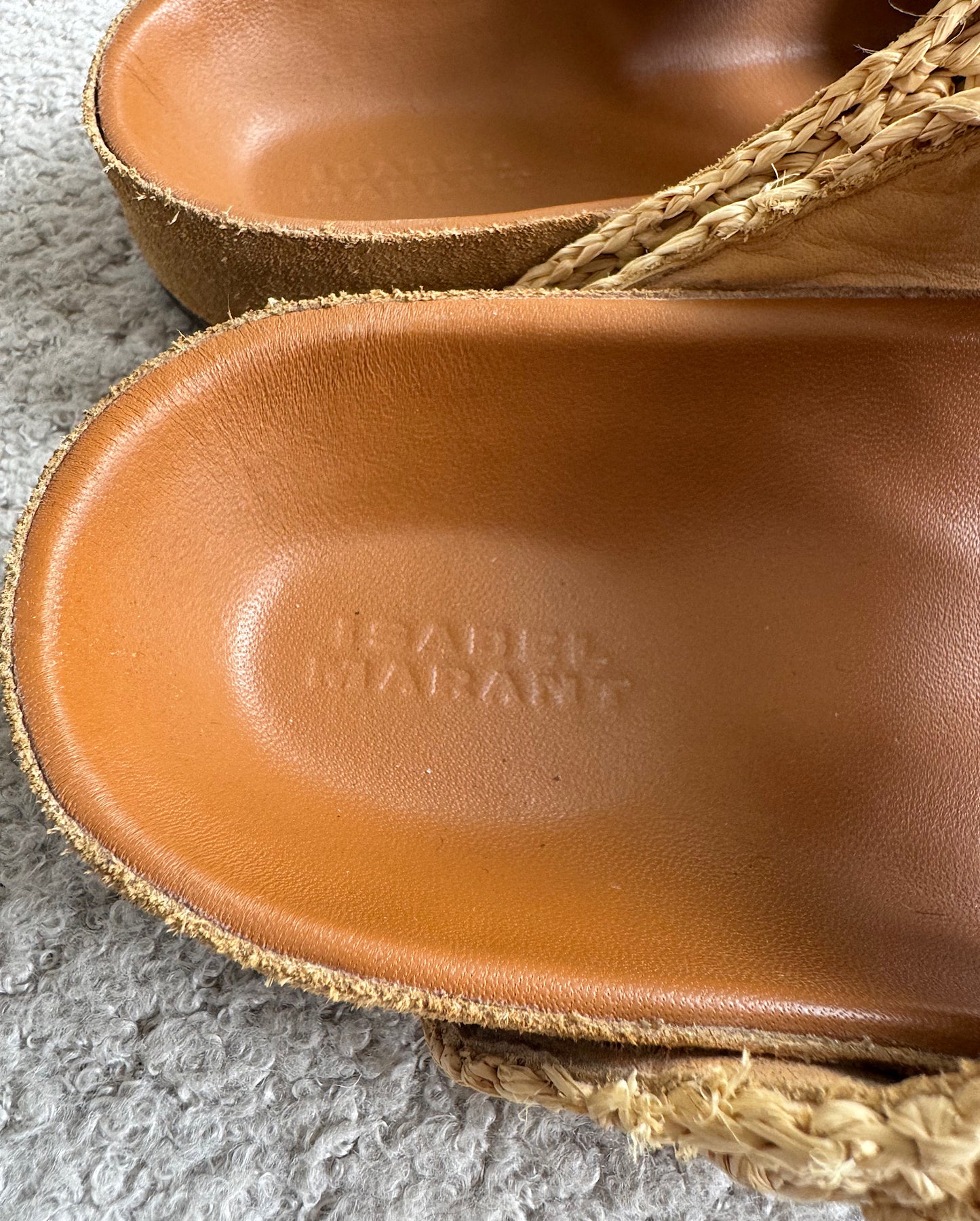 Raffia Sandals ~ Size 4