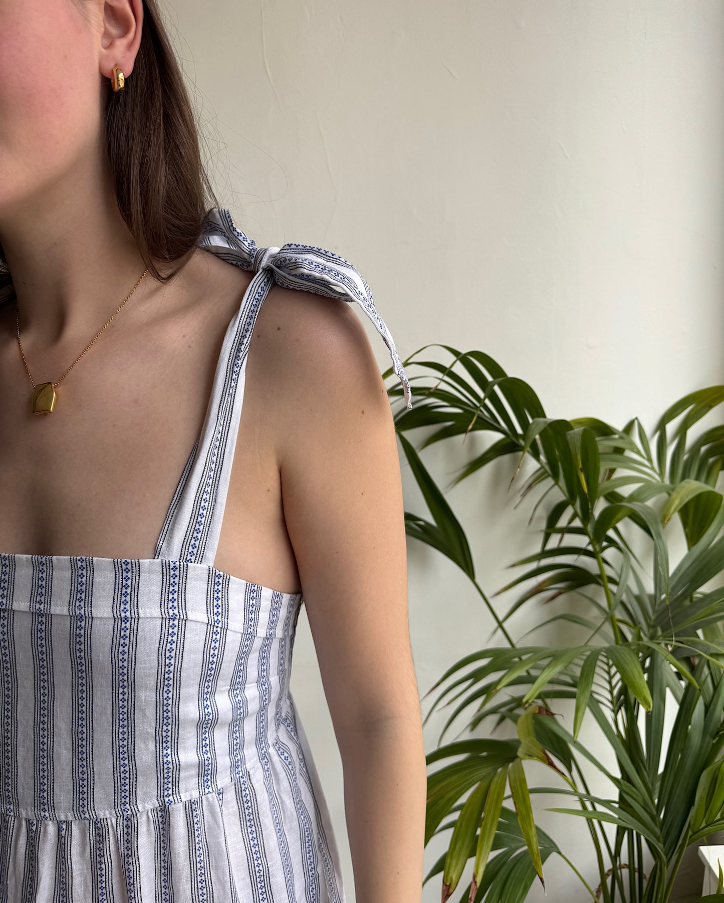 Striped Maxi Dress ~ Size S