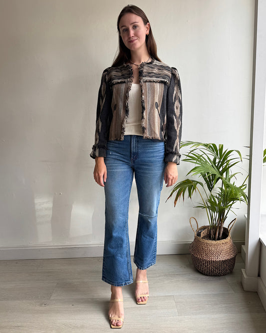 Cropped Jacket ~ Size 10