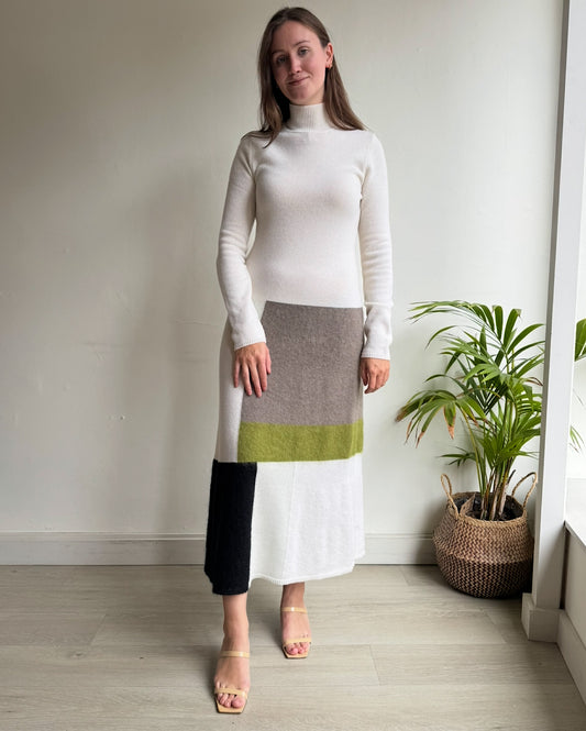 Knitted “Overlay” Dress ~ Size S