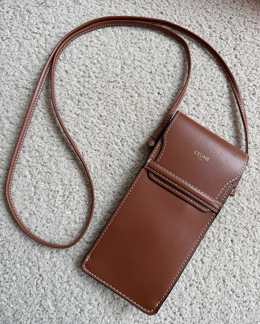 Brown Sunglasses Pouch