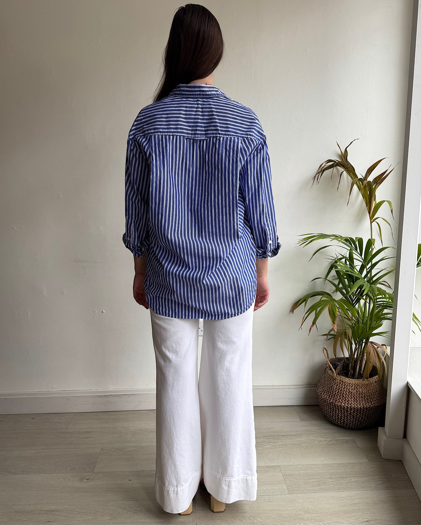 Kayla Striped Shirt ~ Size S