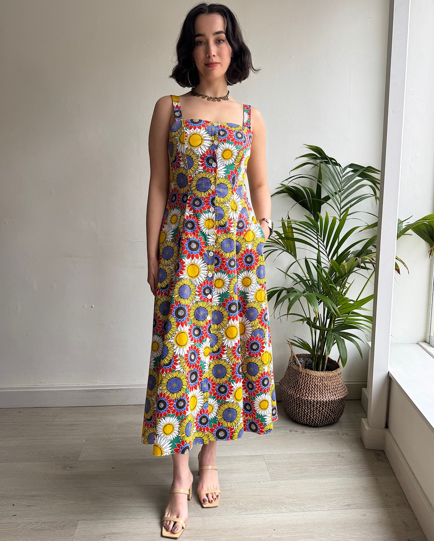 Sunflower Dress ~ Size 12