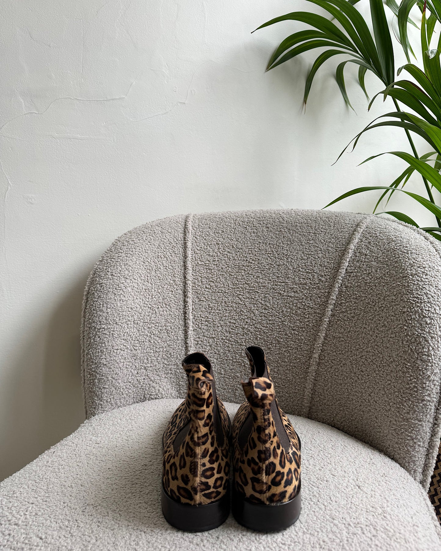 Animal Print Boots ~ Size 4