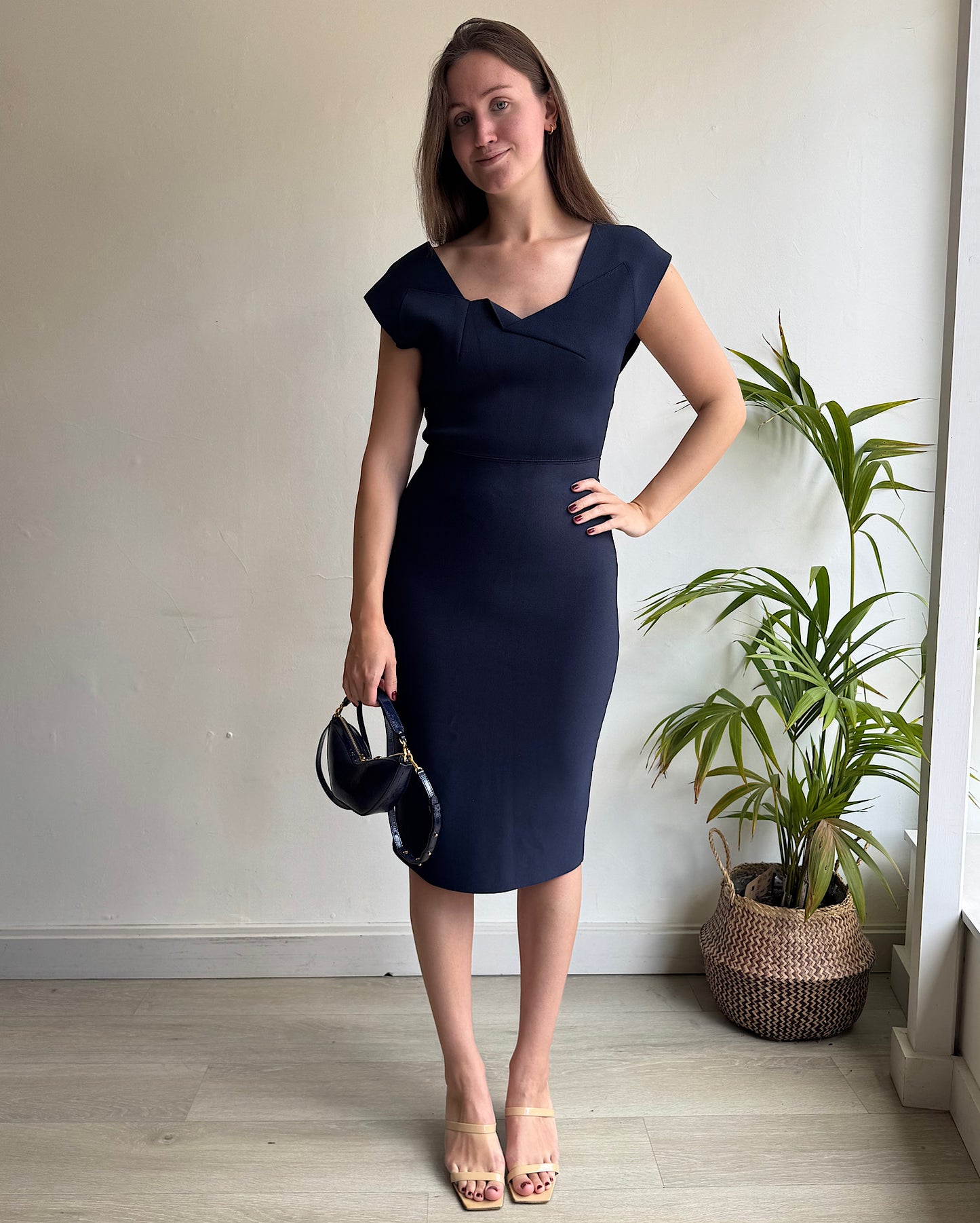 Navy Dress ~ Size 12