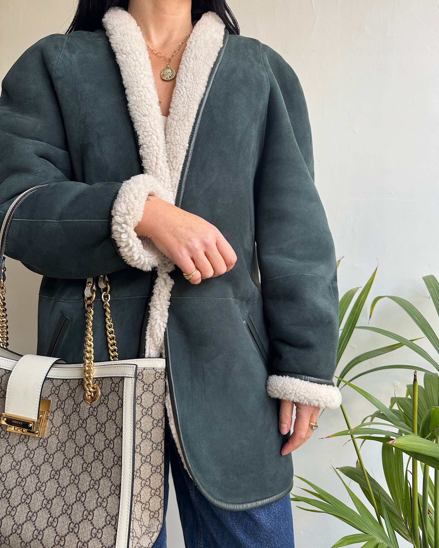 Shearling Jacket ~ Size 8