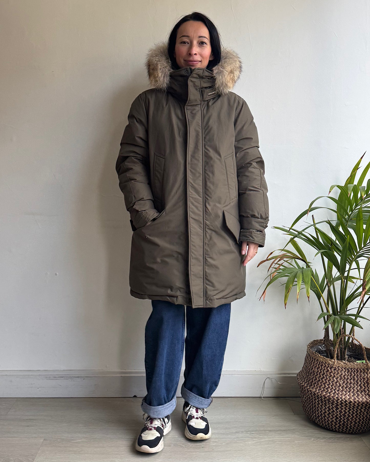 Khaki Parka ~ Size L