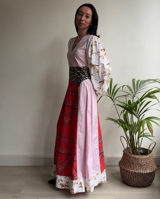 Patterned Dress ~ Size 8