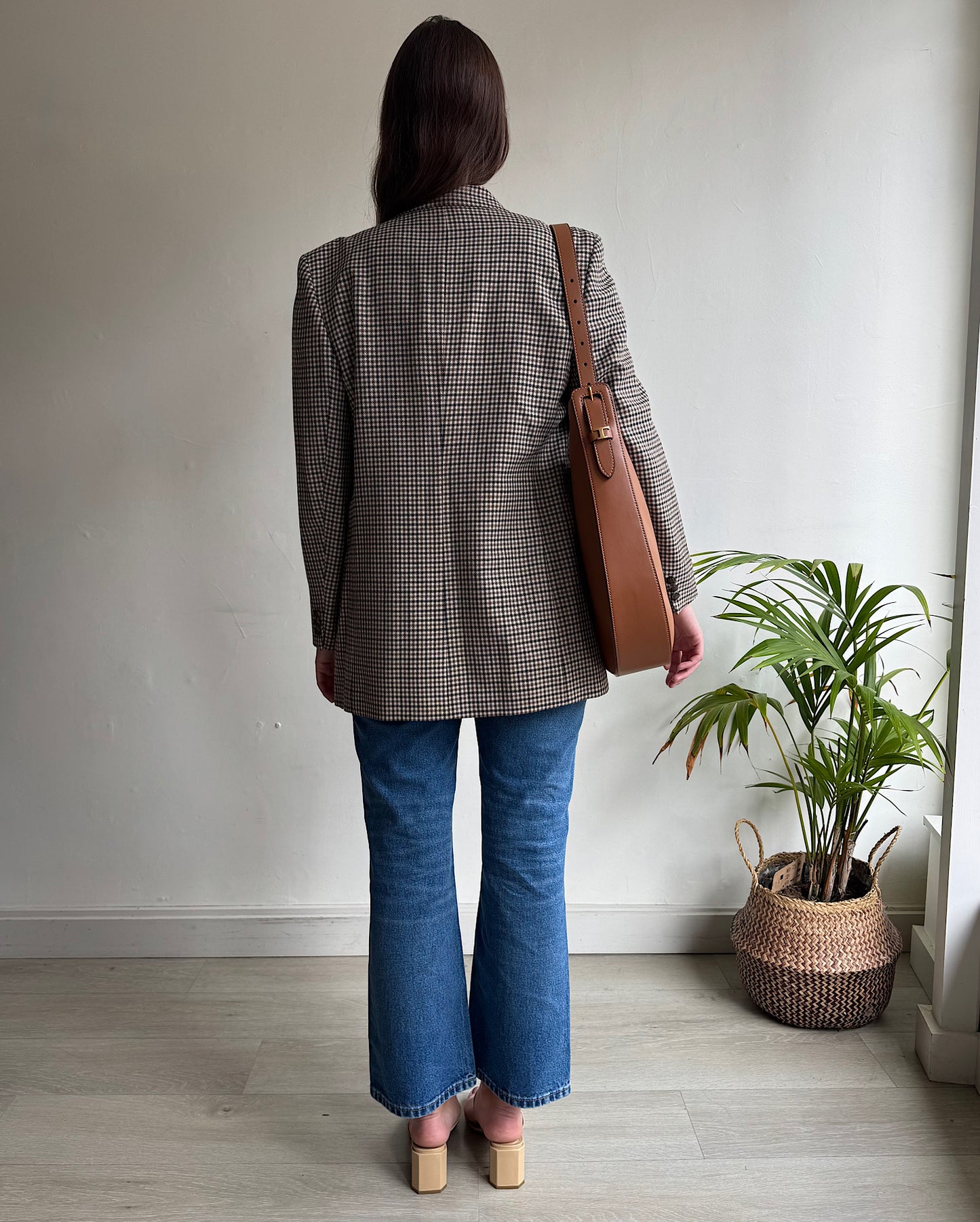 Houndstooth Check Jacket ~ Size 10