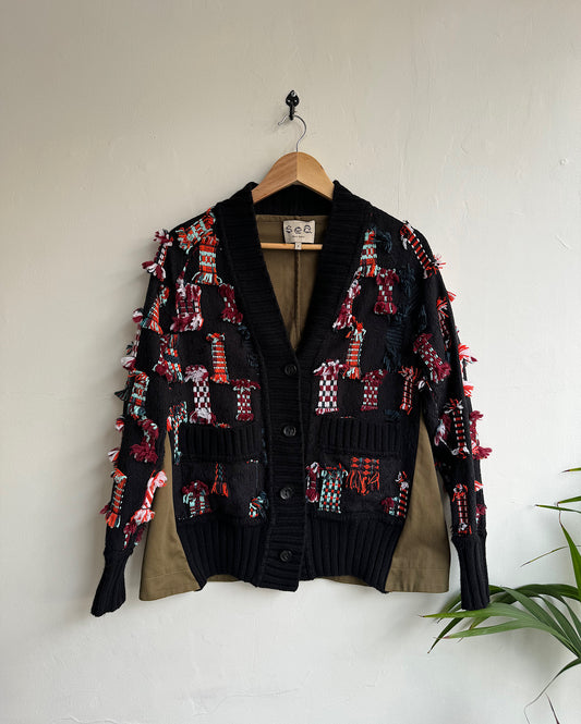 Knitted ‘Confetti’ Jacket ~ Size S