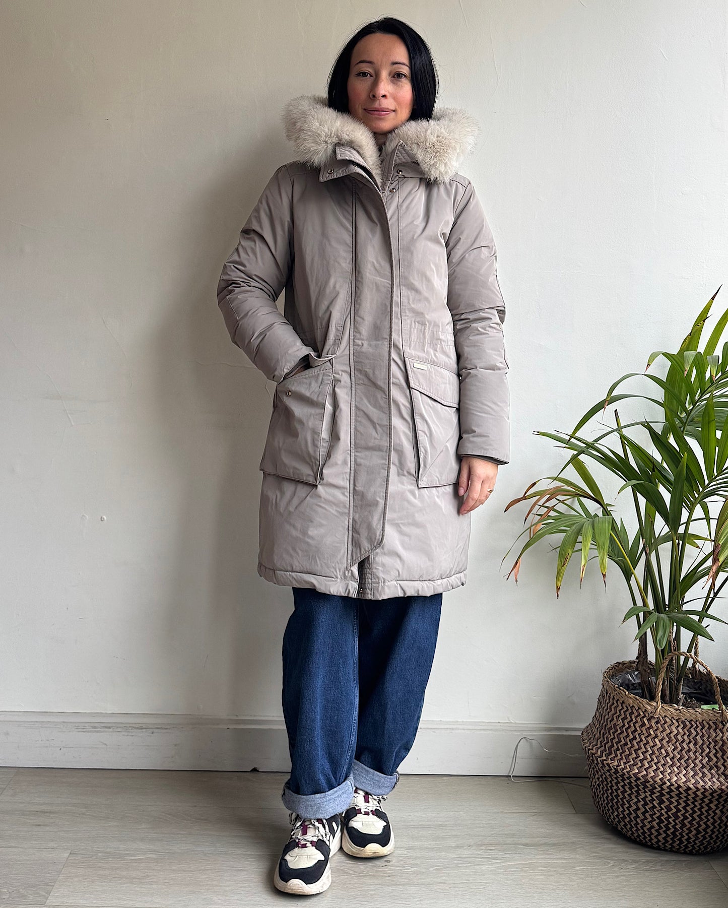 Grey Parka ~ Size M
