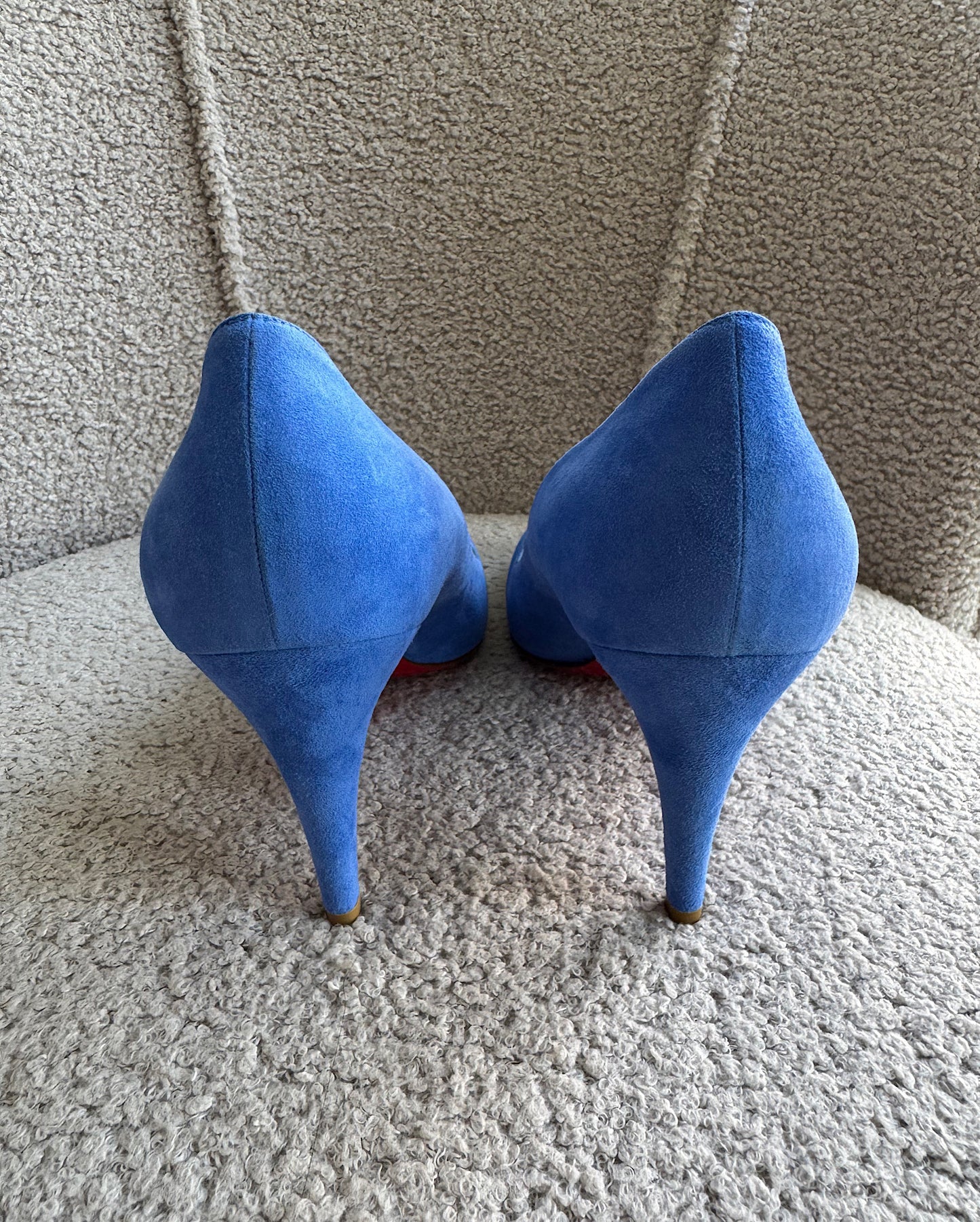 Blue Suede Shoes ~ Size 7.5