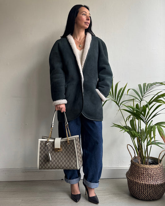 Shearling Jacket ~ Size 8