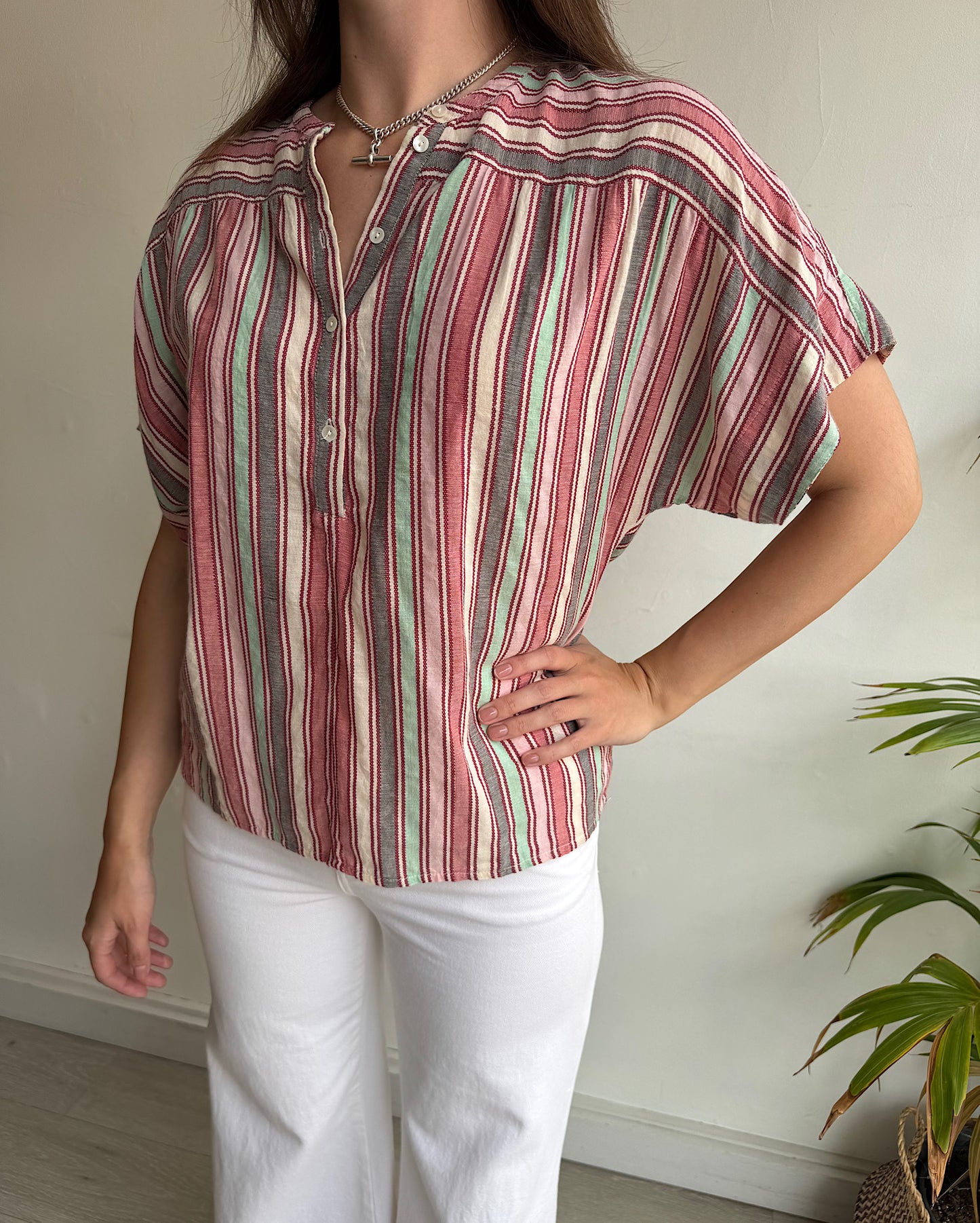 Striped Top ~ Size S