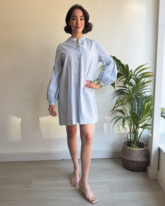 SALE Striped Shirt Dress ~ Size M