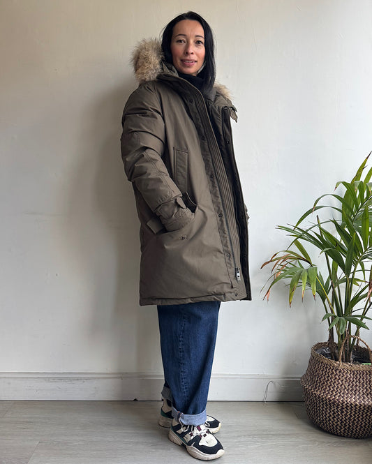 Khaki Parka ~ Size L