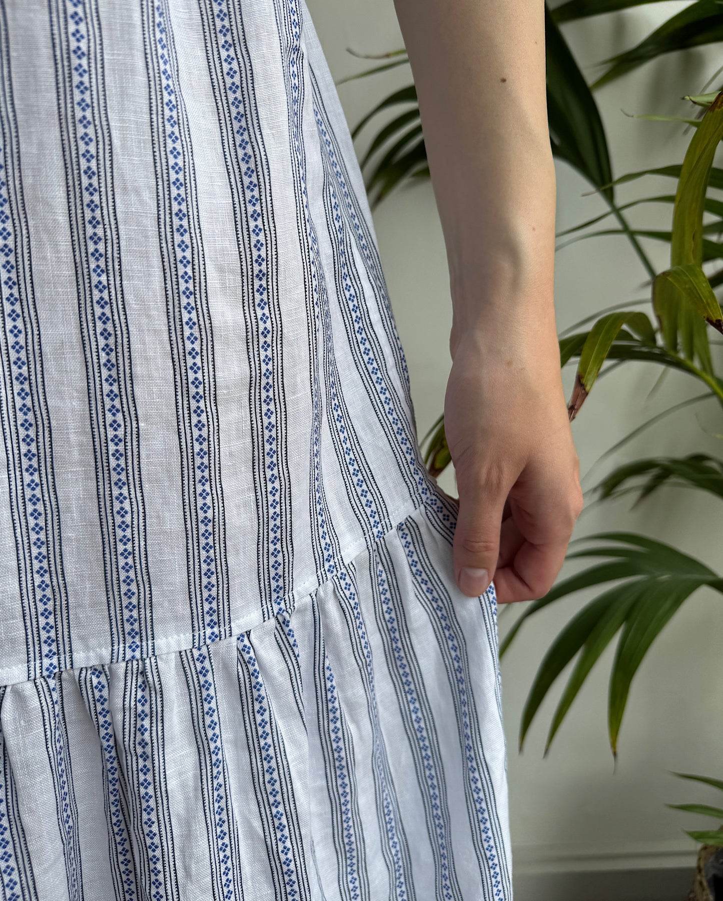 Striped Maxi Dress ~ Size S