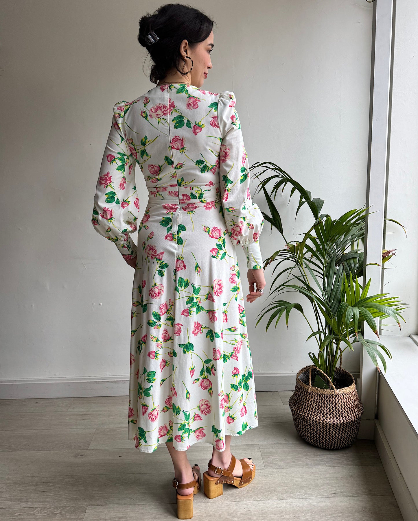 Floral Dress ~ Size 8