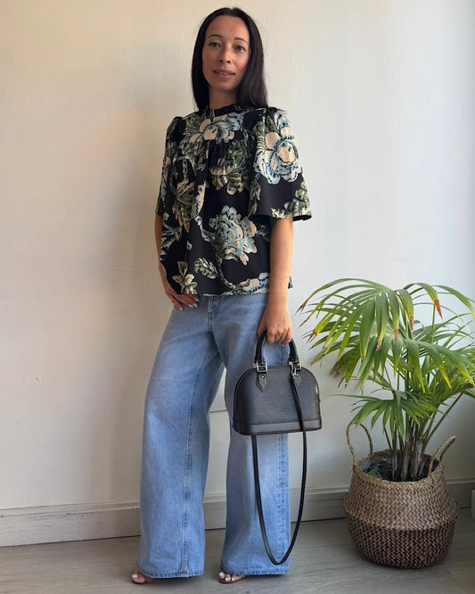 Rhode Patterned Top ~ Size M