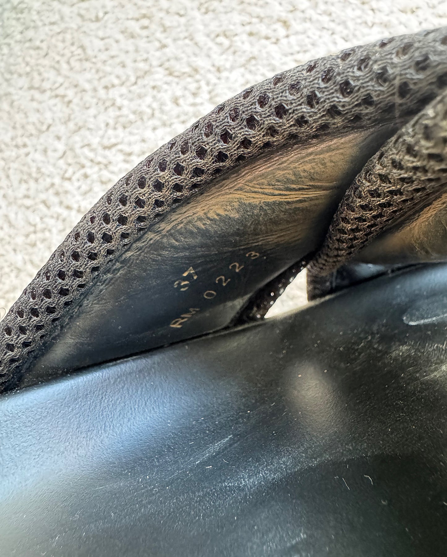 Black Block Slides ~ Size 4