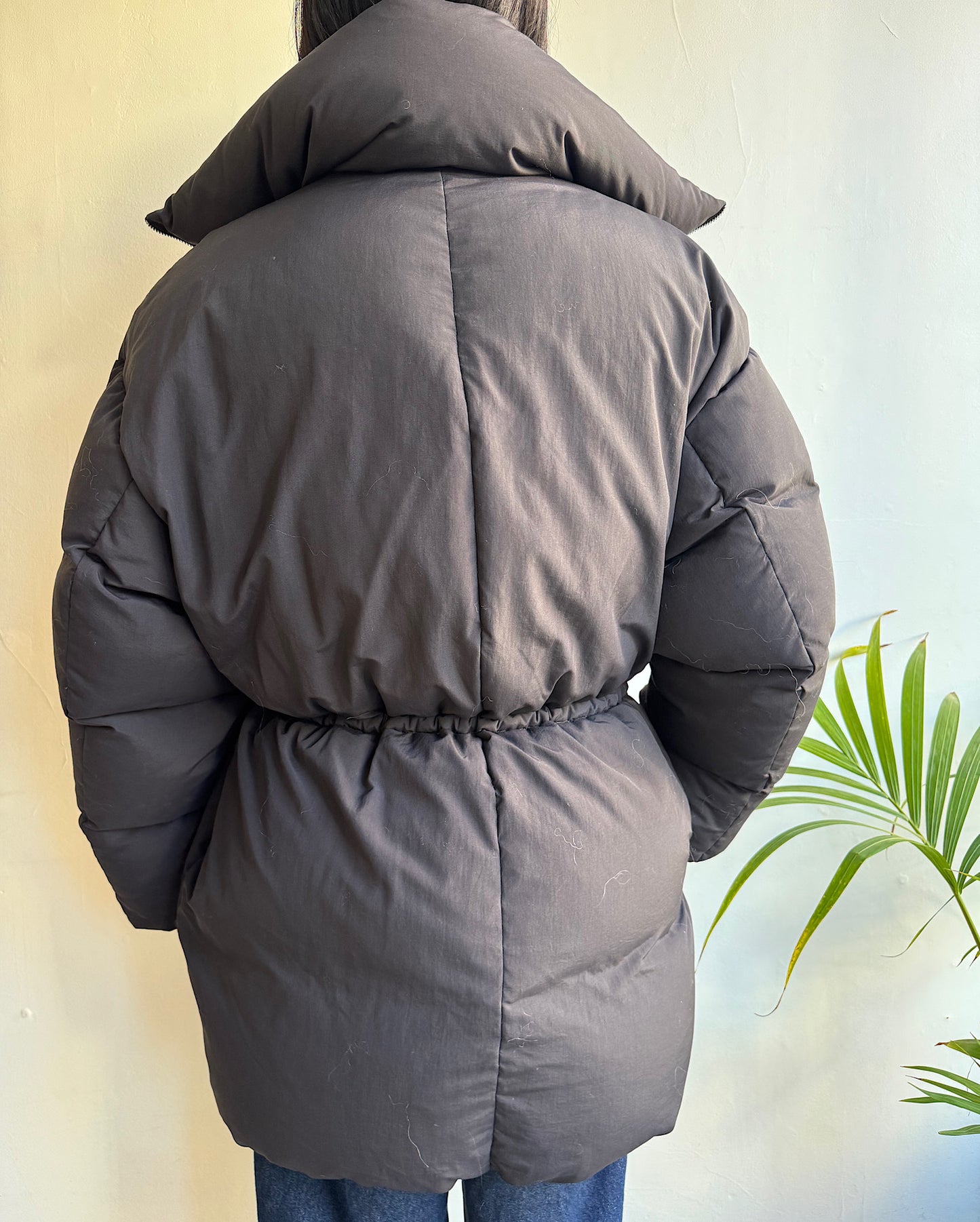 Drawstring Down Jacket ~ Size 6/8