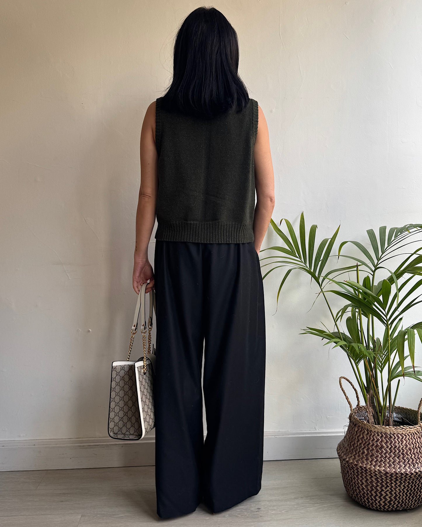 Elm Merino Wool Vest ~ Size S