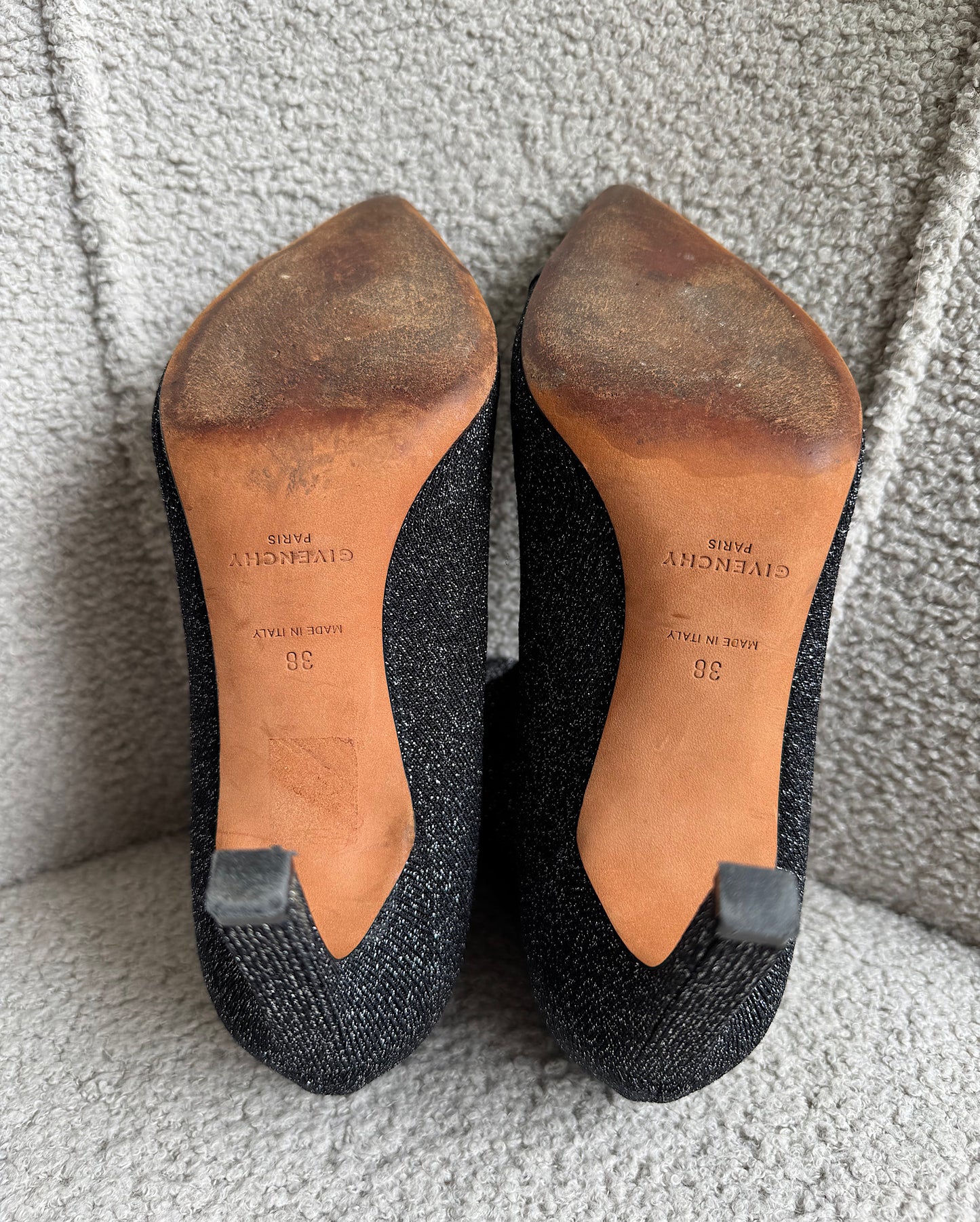 Lurex Sock Boots ~ Size 5