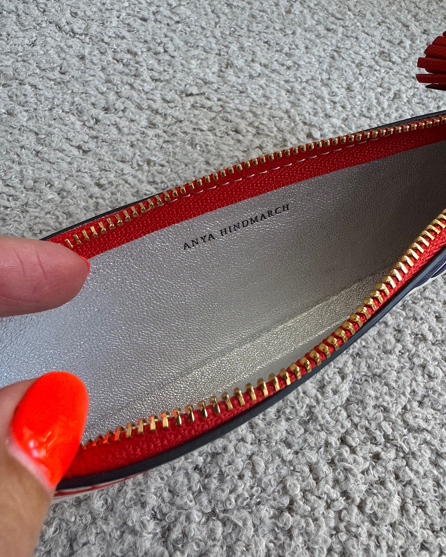 Milkybar Leather Pencil Case