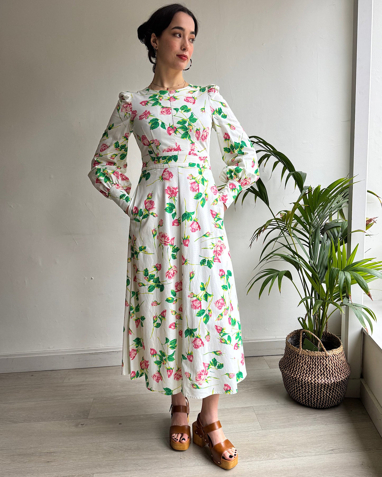 Floral Dress ~ Size 8