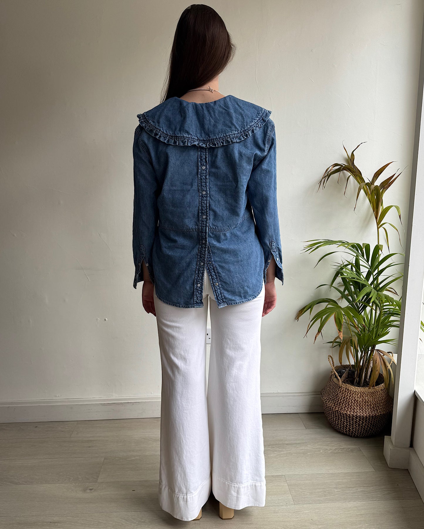 Denim Shirt ~ Size S