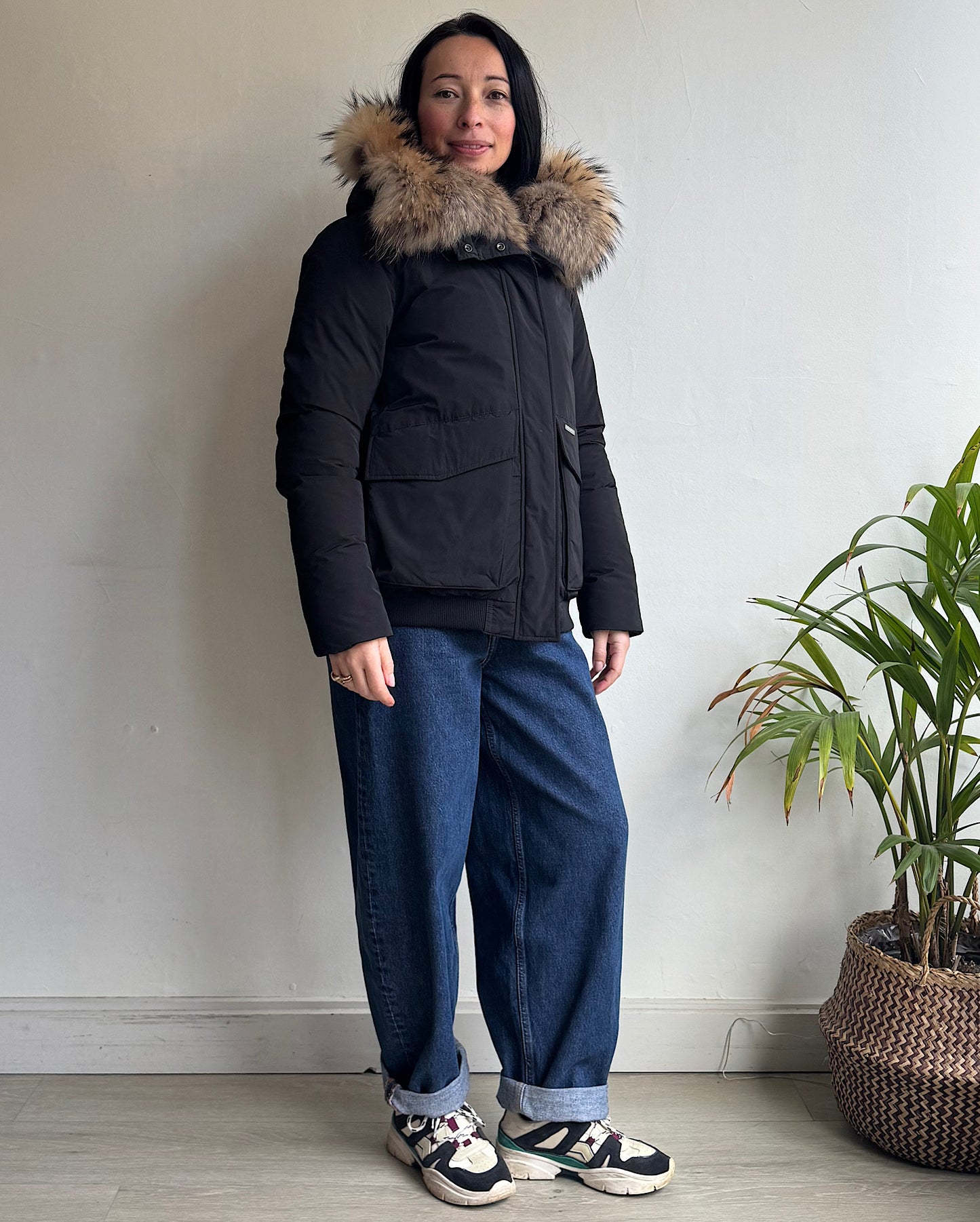 Black Parka ~ Size M