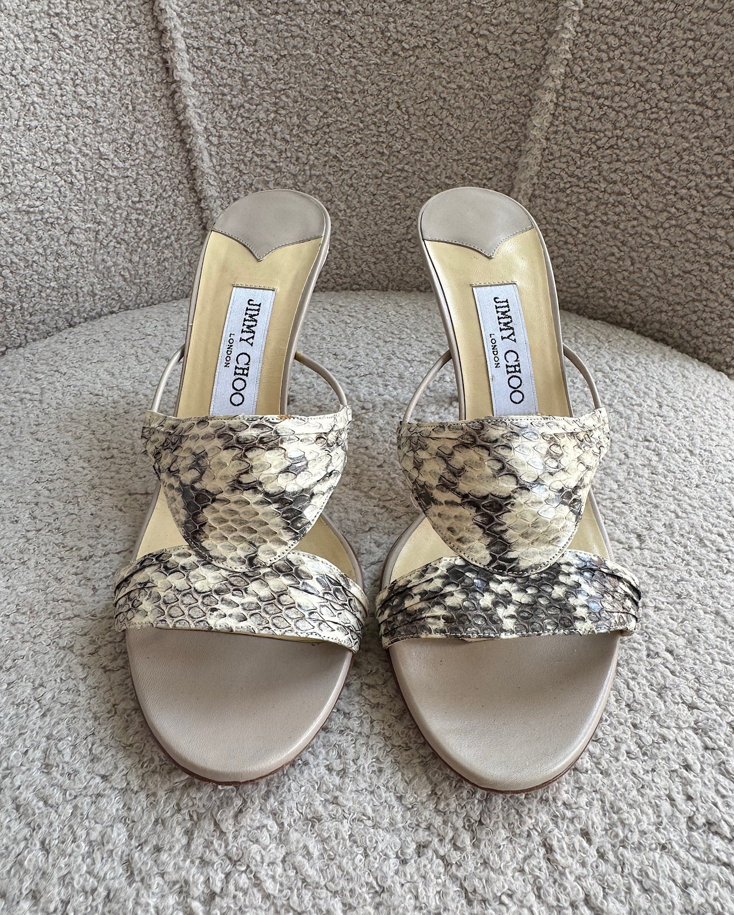 Snakeskin Heels ~ Size 7.5