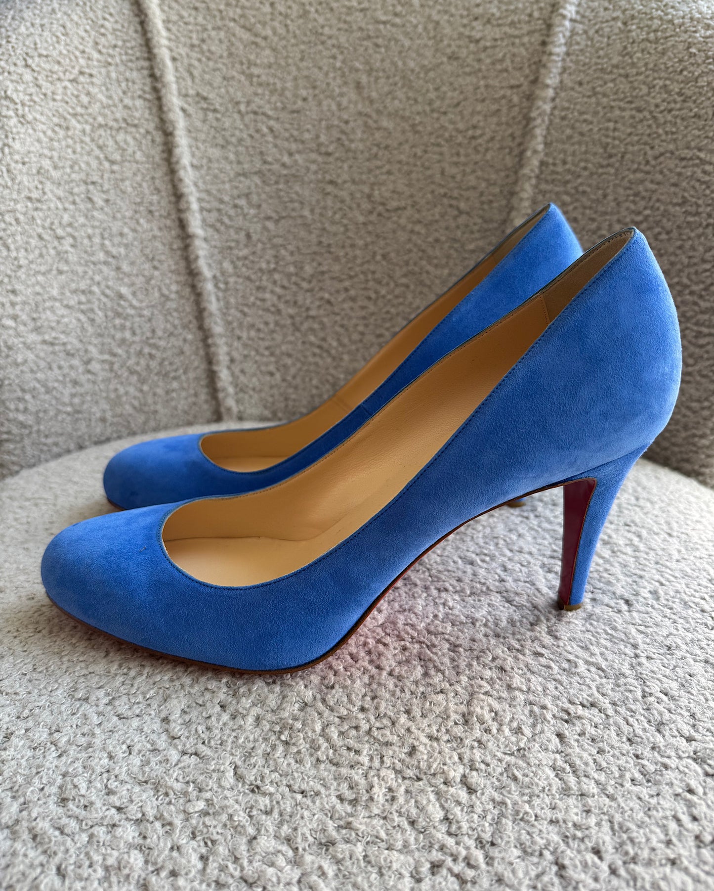 Blue Suede Shoes ~ Size 7.5