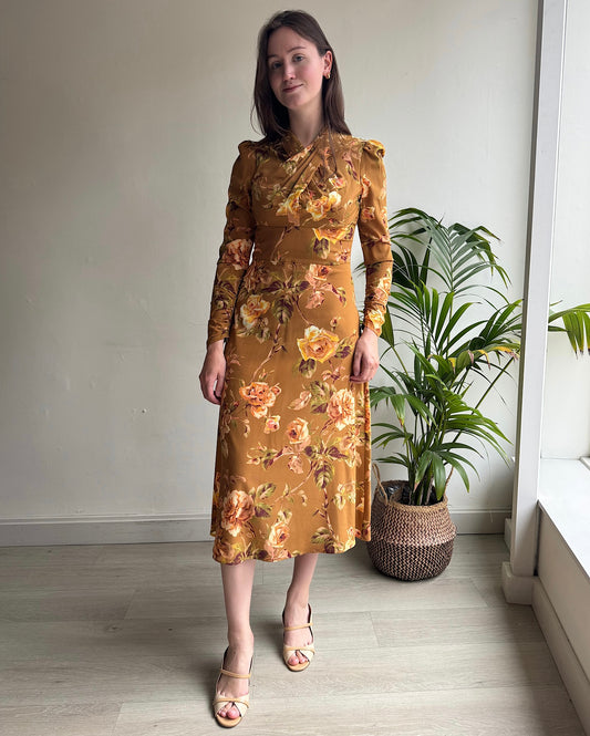 Floral Dress ~ Size 8