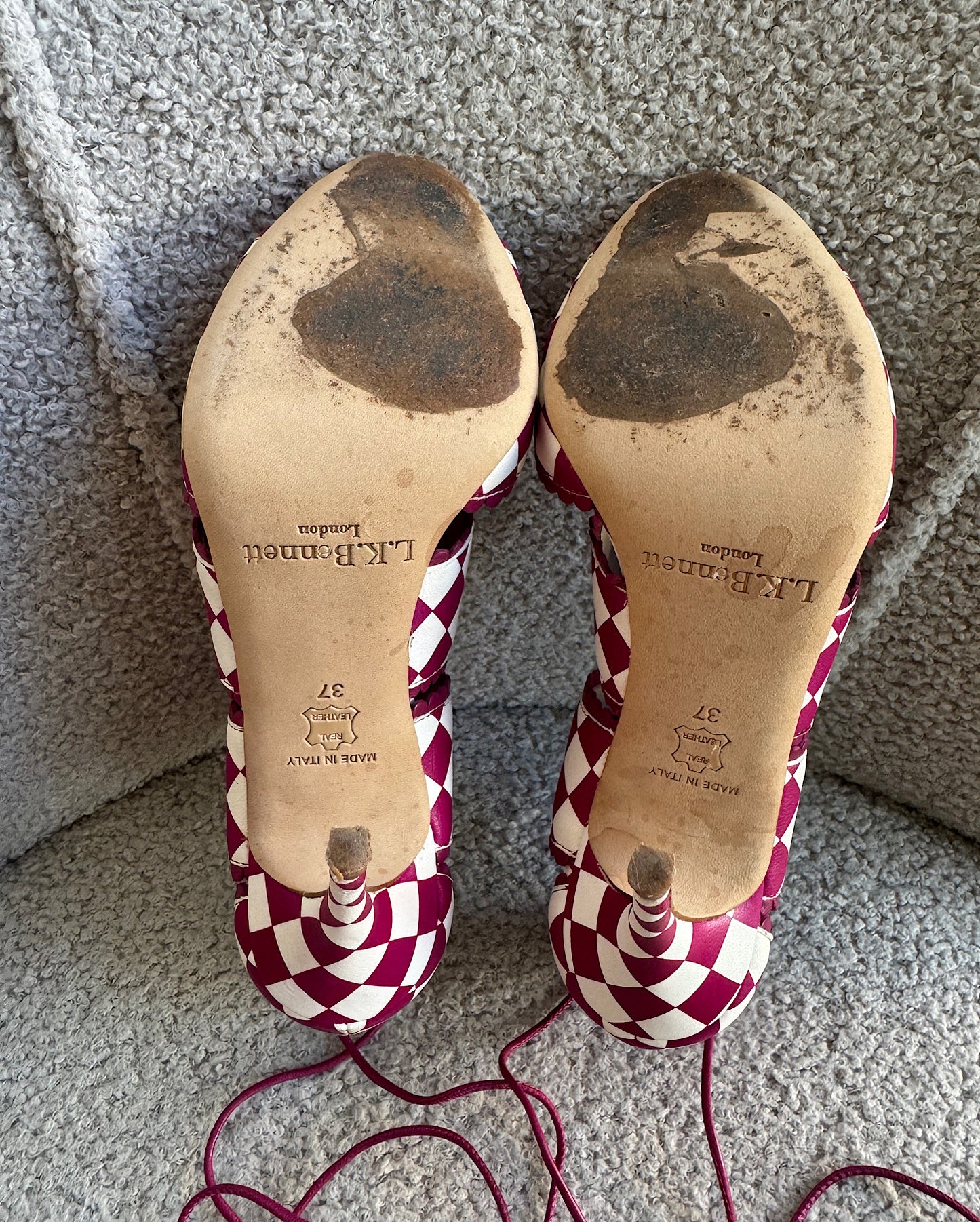 Checkered Peeptoes ~ Size 4