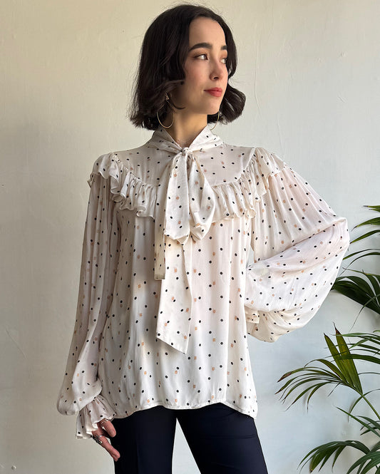 Spotty Blouse ~ Size S